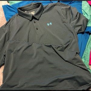 Under Armour Heat Gear Golf Shirts.